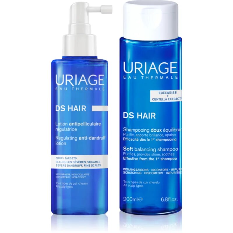 Uriage DS HAIR Set set za suho in občutljivo lasišče