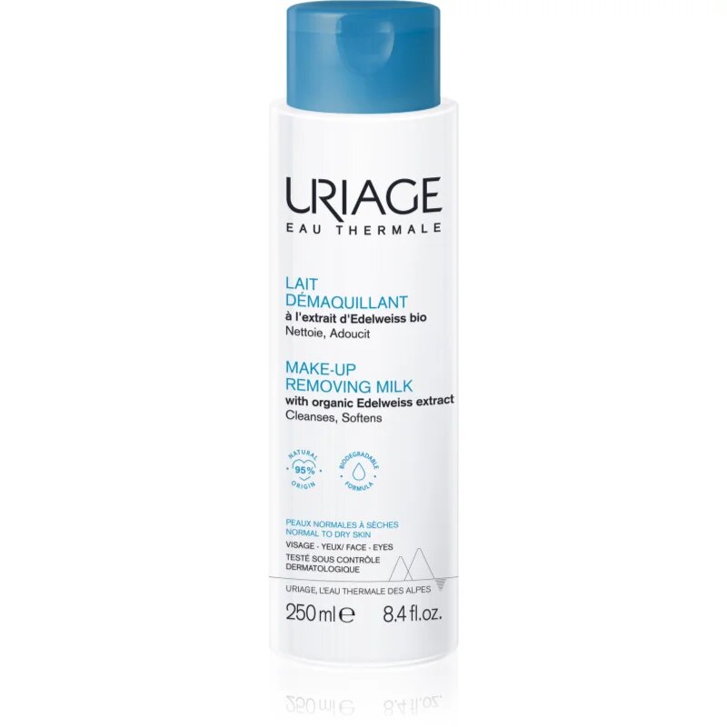 Uriage Eau Thermale Make-Up Removing Milk nežni losjon za odstranjevanje ličil za obraz in oči 250 ml