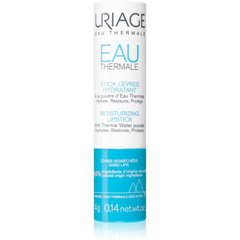 Uriage Eau Thermale Moisturizing Lipstick with Thermal Water Powder vlažilni balzam za ustnice v paličici 4 g