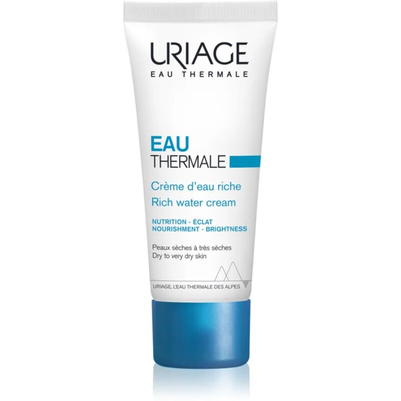 Uriage Eau Thermale Rich Water Cream hranilna in vlažilna krema za suho do zelo suho kožo 40 ml