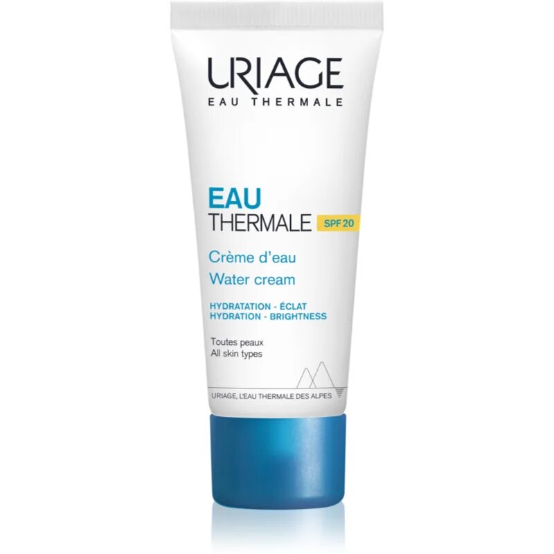 Uriage Eau Thermale Water Cream SPF 20 lahka vlažilna krema SPF 20 40 ml