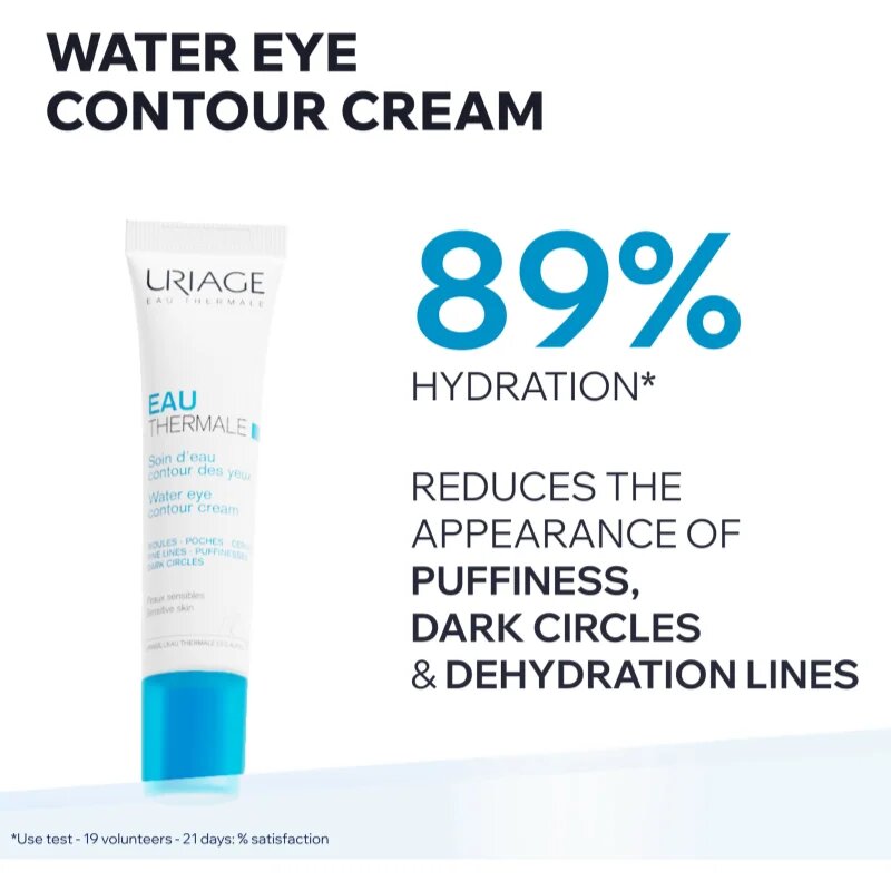 Uriage Eau Thermale Water Eye Contour Cream aktivna vlažilna krema za predel okoli oči 15 ml