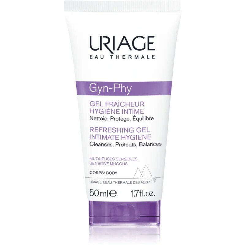 Uriage Gyn-Phy Refreshing Gel Intimate Hygiene osvežilni gel za intimno higieno 50 ml