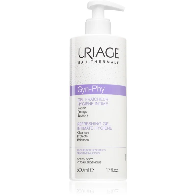 Uriage Gyn-Phy Refreshing Gel Intimate Hygiene osvežilni gel za intimno higieno 500 ml
