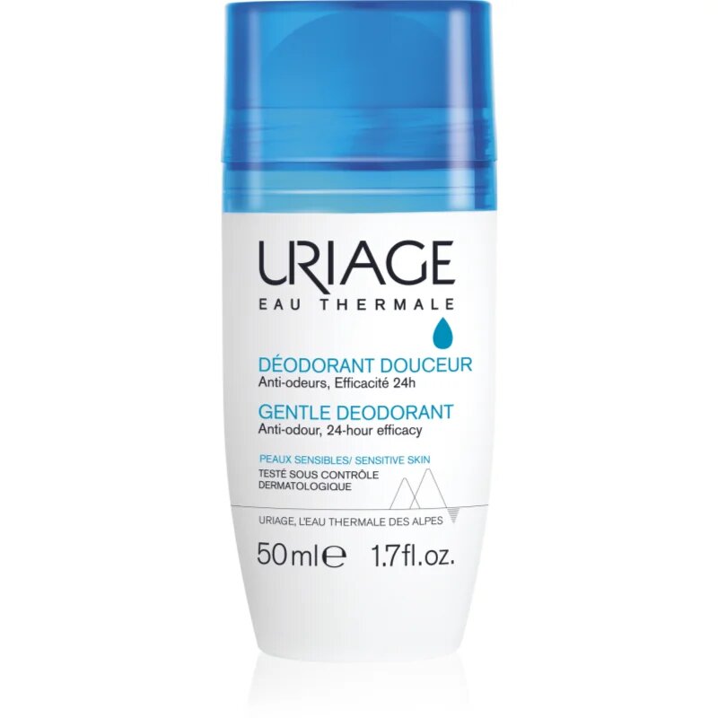 Uriage Hygiène Gentle Deodorant nežni deodorant roll-on brez aluminija 50 ml