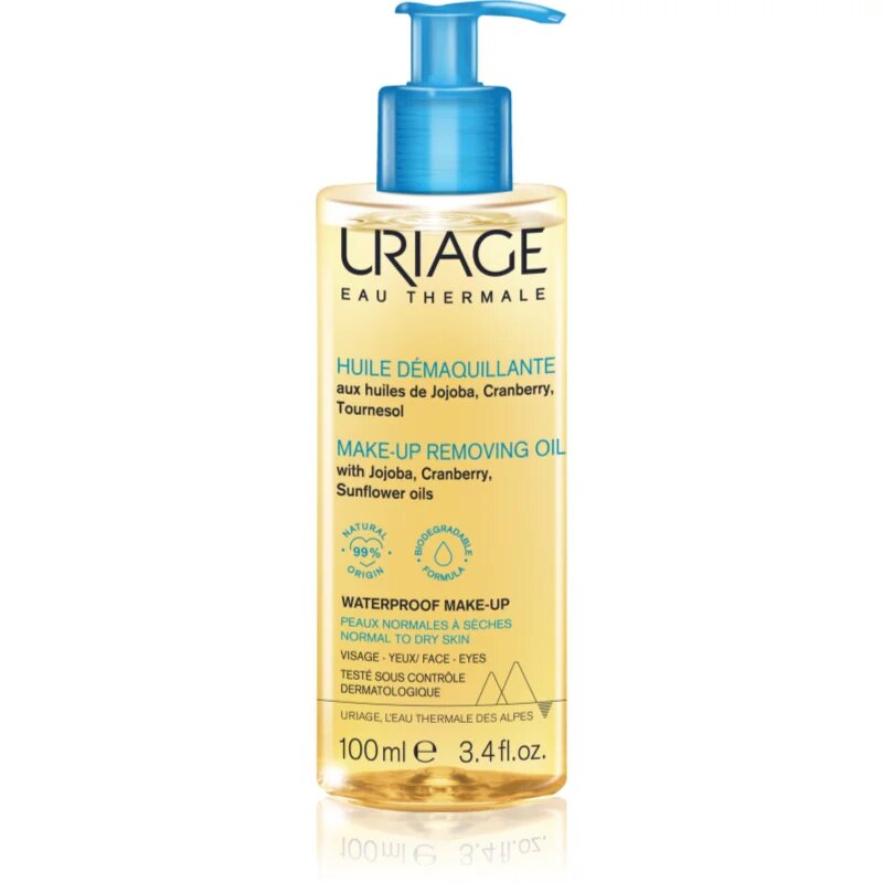 Uriage Hygiène Make-up Removing Oil čistilno olje za normalno do suho kožo 100 ml