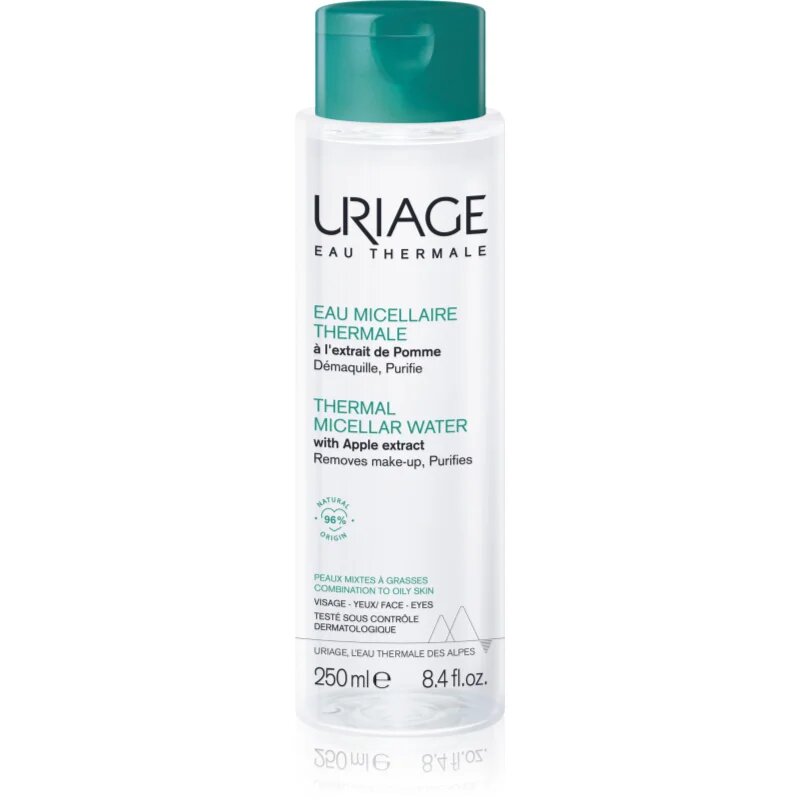 Uriage Hygiène Thermal Micellar Water - Combination to Oily Skin micelarna čistilna voda za mešano do mastno kožo 250 ml