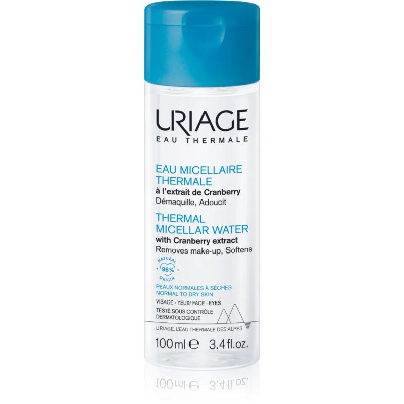 Uriage Hygiène Thermal Micellar Water - Normal to Dry Skin micelarna čistilna voda za normalno do suho kožo 100 ml
