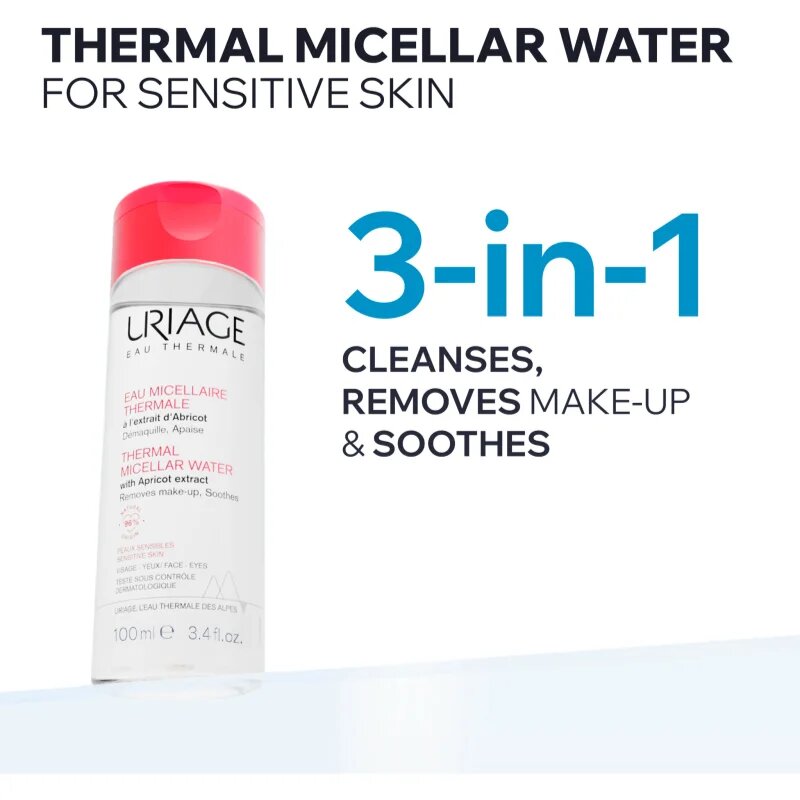 Uriage Hygiène Thermal Micellar Water - Sensitive Skin micelarna čistilna voda za občutljivo kožo 100 ml