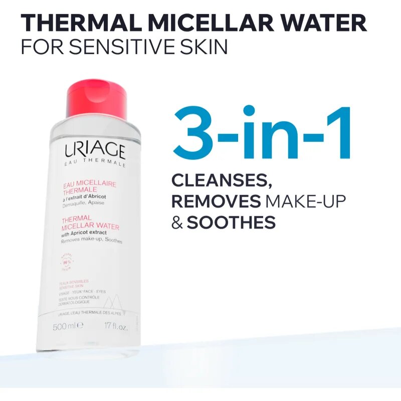 Uriage Hygiène Thermal Micellar Water - Sensitive Skin micelarna čistilna voda za občutljivo kožo 250 ml