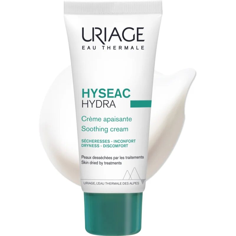 Uriage Hyseac Hydra Soothing Cream pomirjujoča krema za izsušeno in razdraženo kožo zaradi zdravljenja aken 40 ml