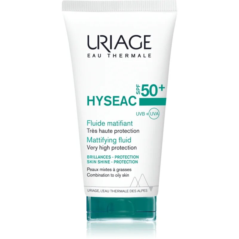 Uriage Hyseac Mattifying Fluid SPF 50+ matirajoči fluid z vlažilnim učinkom SPF 50+ 50 ml