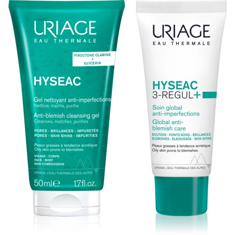 Uriage Hyseac Set set za mastno in problematično kožo