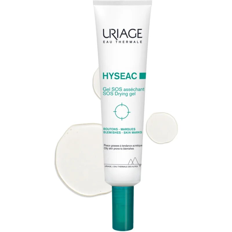 Uriage Hyseac SOS Drying Gel lokalni gel za akne proti nepravilnostim na koži 15 ml
