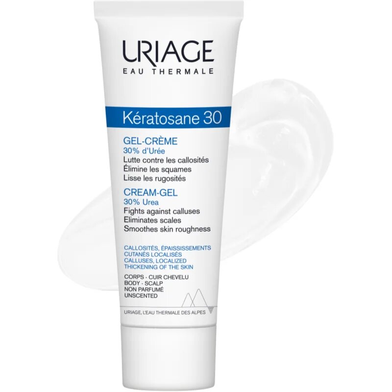 Uriage Kératosane 30 Cream-Gel vlažilna krema gel 75 ml