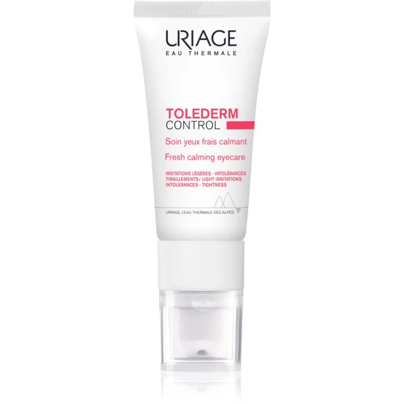 Uriage Toléderm Control Fresh Soothing Eyecare vlažilna in pomirjujoča krema za predel okoli oči 15 ml