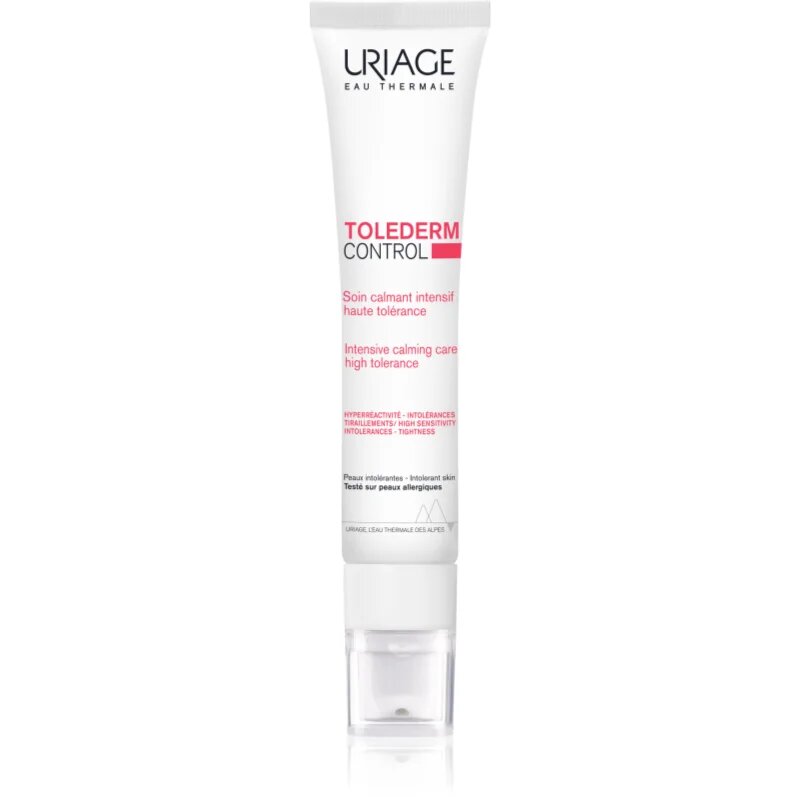 Uriage Toléderm Control Soothing Care pomirjevalna nega za občutljivo in netolerantno kožo 40 ml