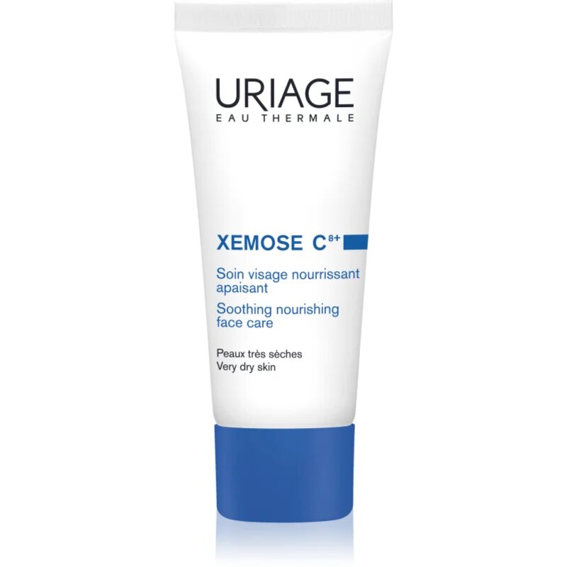 Uriage Xemose C8+ Soothing Nourishing Face Care pomirjajoča in hranilna krema za suho in atopijsko kožo 40 ml
