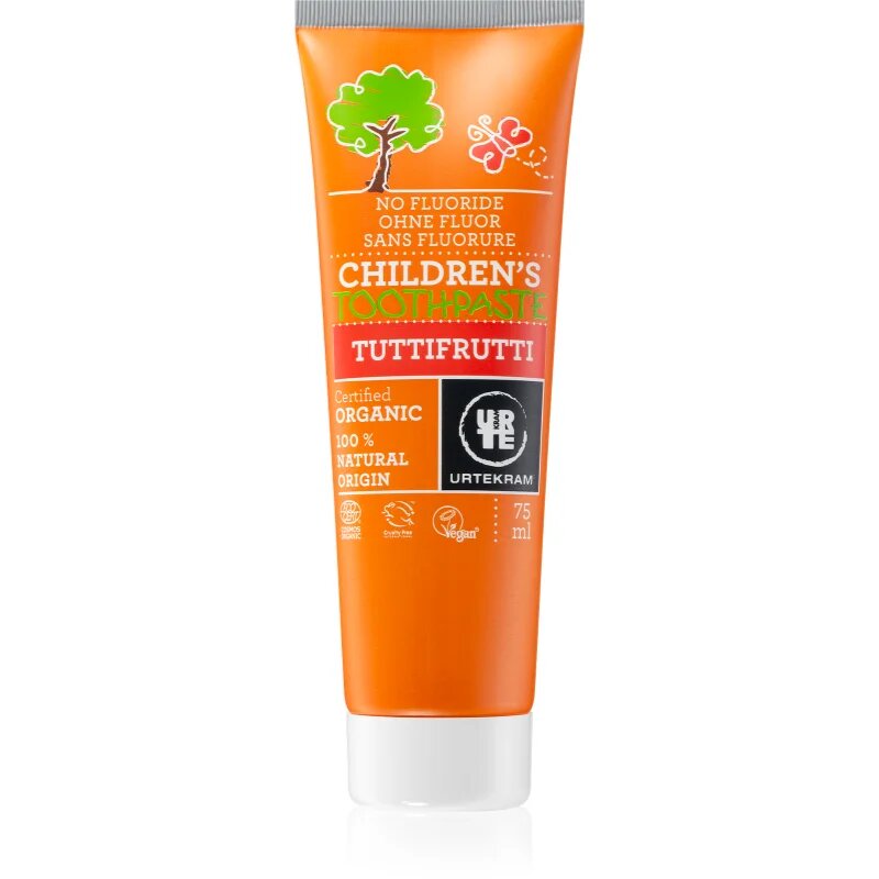 Urtekram Children's Toothpaste Tutti-Frutti otroška zobna pasta 75 ml