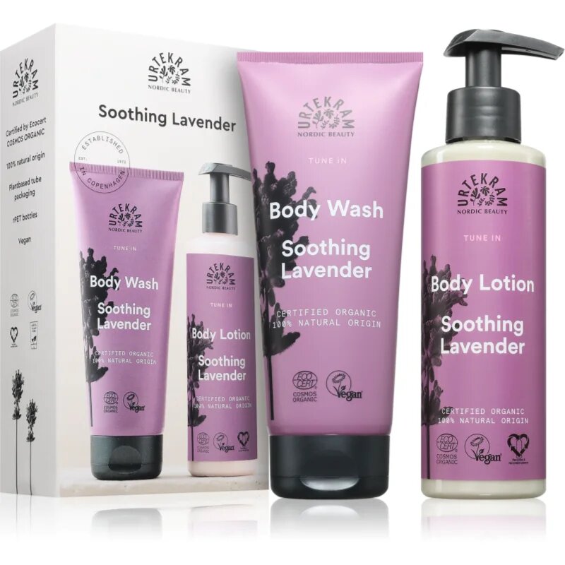 Urtekram Soothing Lavender darilni set za telo