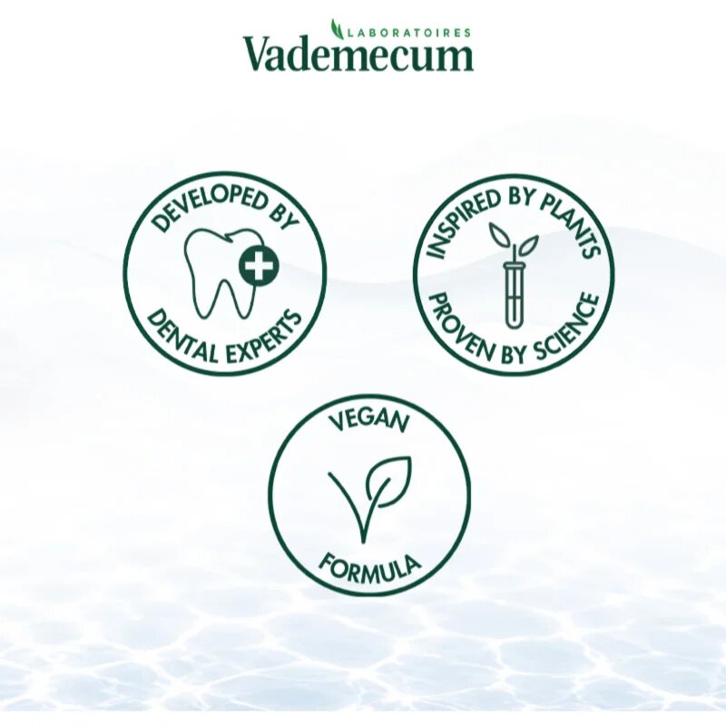 Vademecum 2 in1 Menthol Fresh zobna pasta in ustna voda 2v1 75 ml