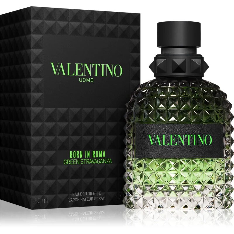 Valentino Born in Roma Green Stravaganza Uomo toaletna voda za moške 50 ml