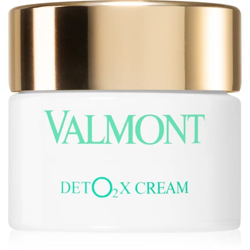 Valmont DetO2x Cream razstrupljevalna hranilna krema za čist in zdrav obraz 45 ml