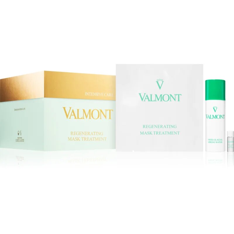 Valmont Regenerating Mask Treatment Set darilni set za takojšnjo zgladitev gub