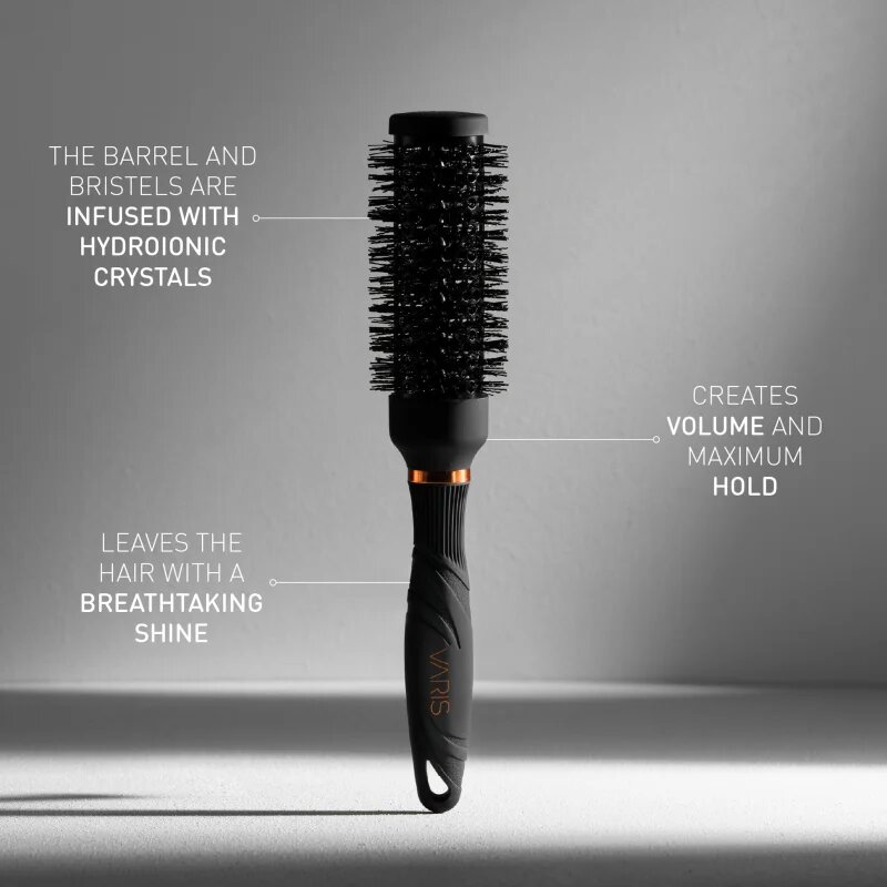 VARIS Nylon Brush okrogla krtača Small 33 mm 1 kos