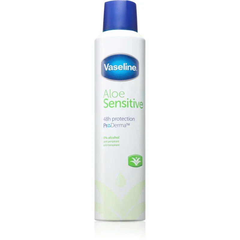 Vaseline Aloe Sensitive Antiperspirant antiperspirant v pršilu 250 ml
