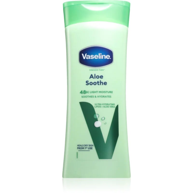 Vaseline Aloe Soothe vlažilni losjon za telo z aloe vero 400 ml