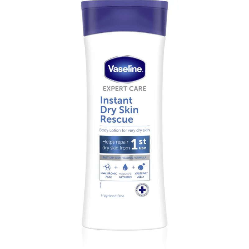 Vaseline Dry Skin Rescue losjon za telo za suho kožo 400 ml