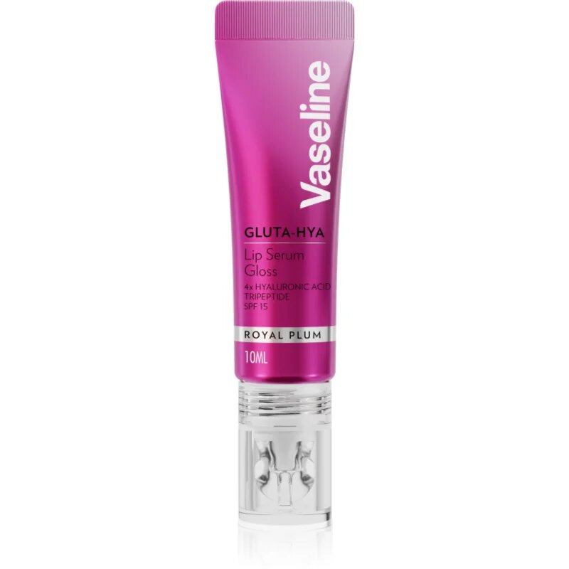 Vaseline Gluta-Hya Lip Serum vlažilni balzam za ustnice SPF 15 odtenek Royal Plum 10 ml