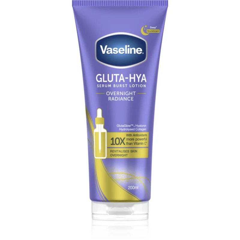 Vaseline Gluta-Hya Overnight Radiance serum za telo 200 ml
