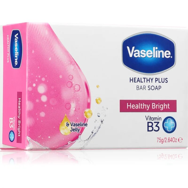 Vaseline Healthy Bright Bar Soap trdo milo 75 g