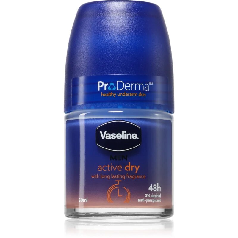 Vaseline Men Active Dry Roll-On antiperspirant roll-on za moške 50 ml