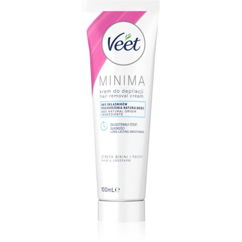 Veet Minima depilacijska krema bikini linija in pazduhe 100 ml
