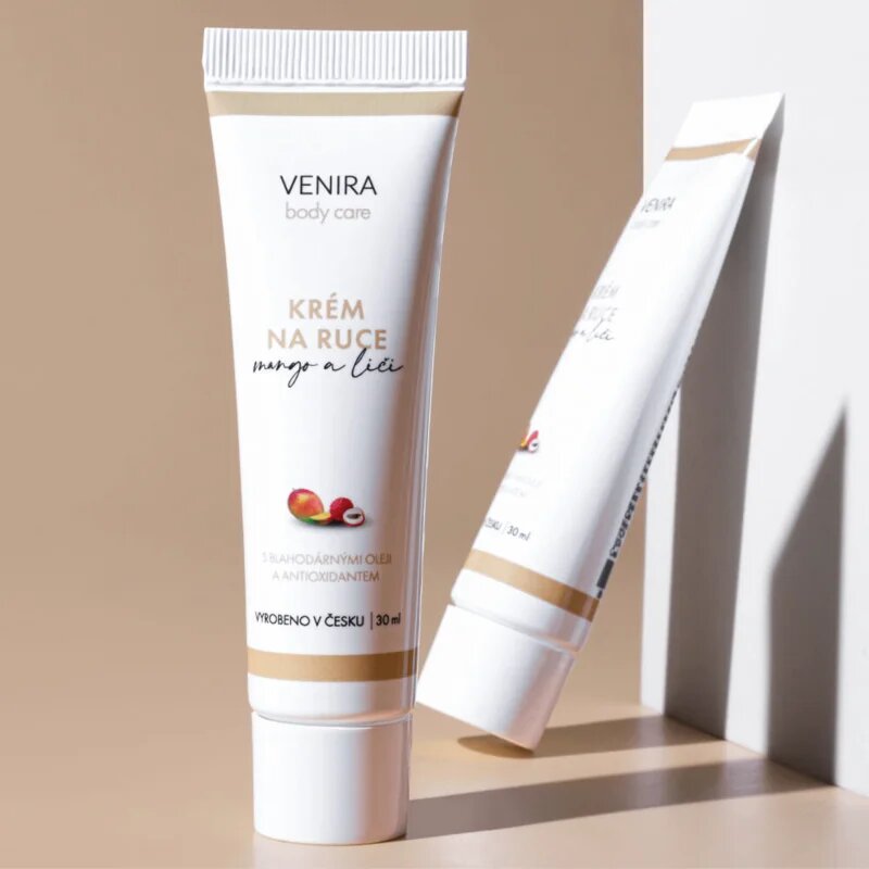 Venira Hand Cream krema za roke Mango and lychee 30 ml