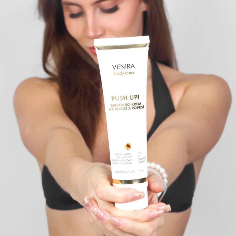 Venira PUSH UP! Firming Cream učvrstitvena krema za prsi Apricot 150 ml