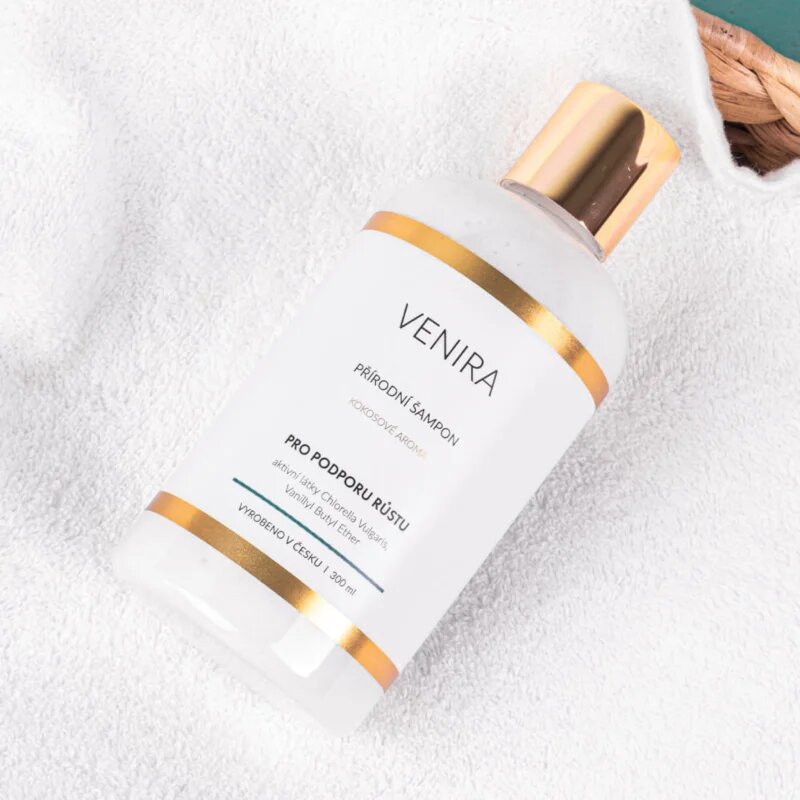 Venira Shampoo for Hair Growth naravni šampon z vonjem Coconut 300 ml