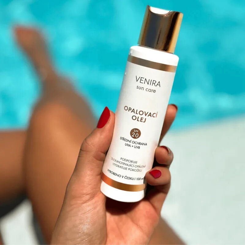 Venira Sunscreen Oil SPF 20 olje za sončenje 100 ml