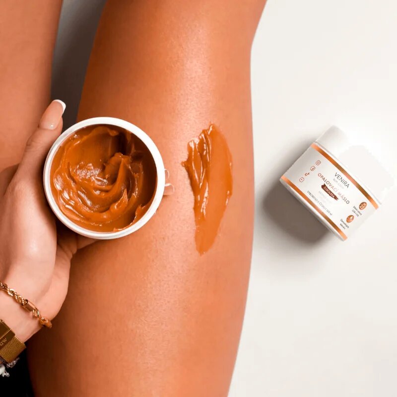 Venira Tan Body Butter Bronze maslo za sončenje Chocolate 100 ml