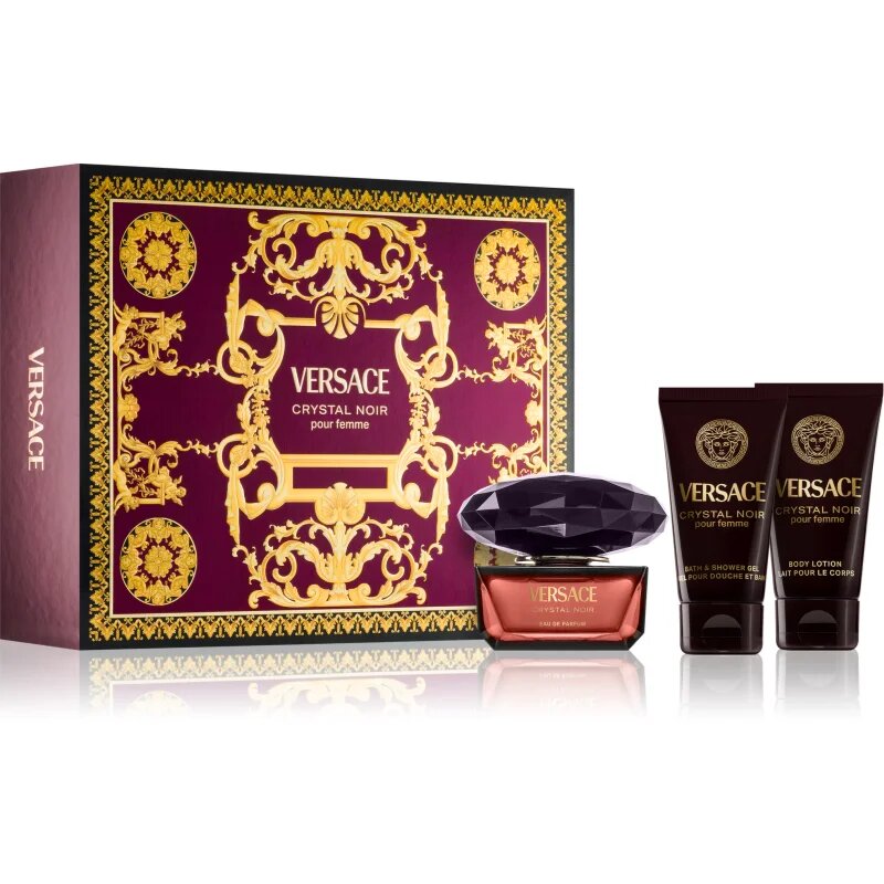 Versace Crystal Noir darilni set za ženske 1 kos