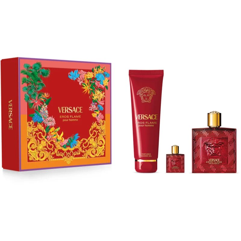 Versace Eros Flame darilni set za moške
