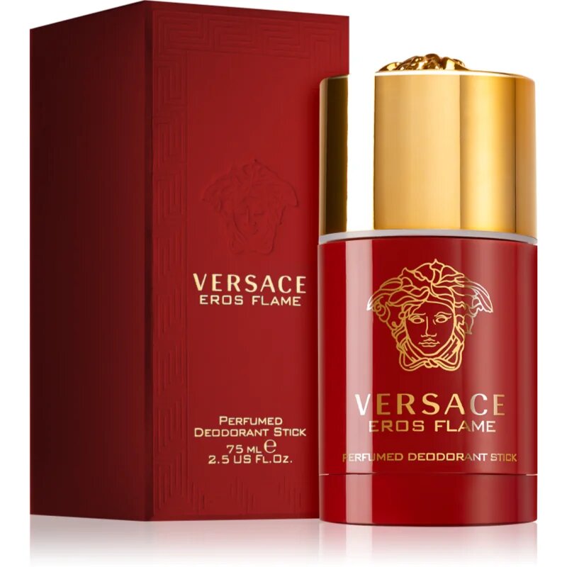 Versace Eros Flame deo-stik v škatlici za moške 75 ml