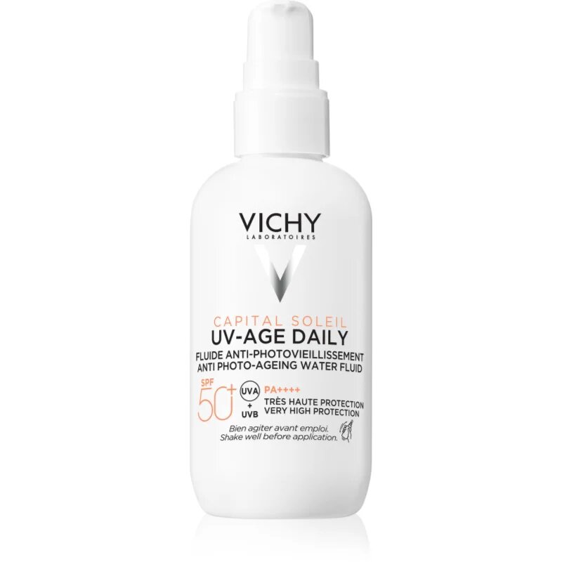 Vichy Capital Soleil UV-Age Daily fluid proti staranju kože SPF 50+ 80 ml