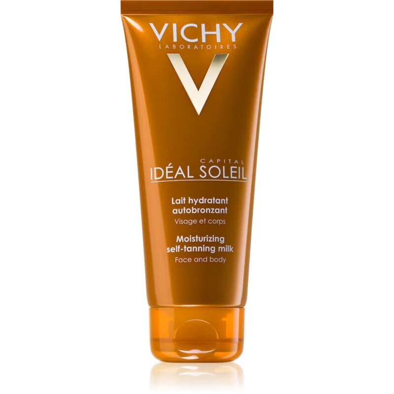 Vichy Capital Soleil vlažilno samoporjavitveno mleko za obraz in telo 100 ml