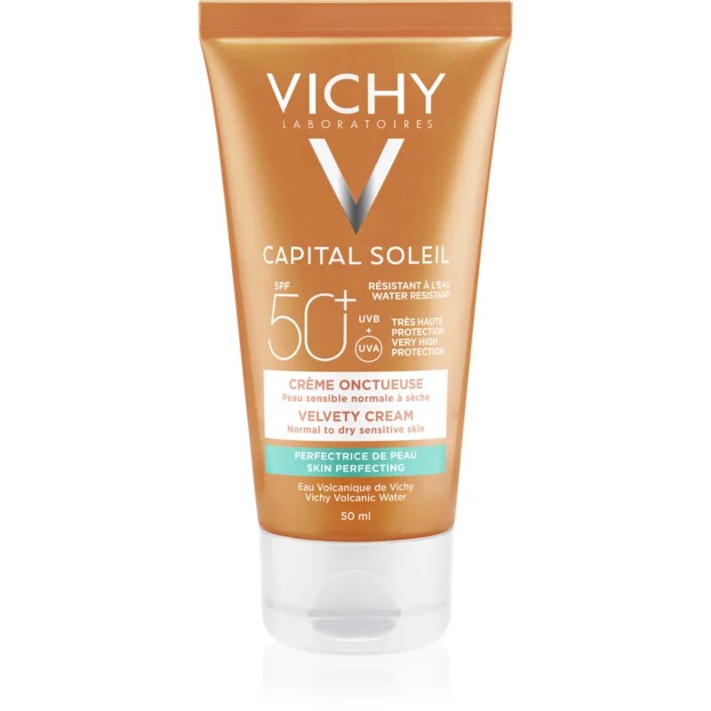 Vichy Capital Soleil zaščitna krema za žametno kožo SPF 50+ 50 ml