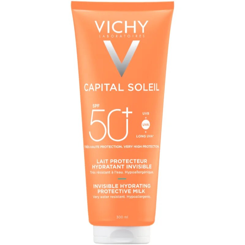 Vichy Capital Soleil zaščitno mleko za telo in obraz SPF 50+ 300 ml
