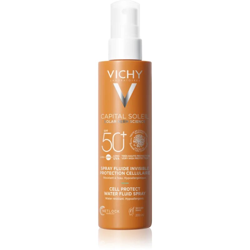 Vichy Capital Soleil zaščitno pršilo SPF 50+ 200 ml